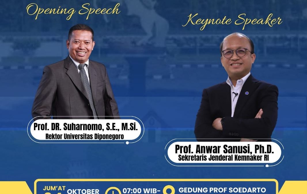 PENDAFTARAN SEMINAR MINISTERIAL LECTURE: PELUANG DAN TANTANGAN PEKERJAAN DI ERA SOCIETY 5.0